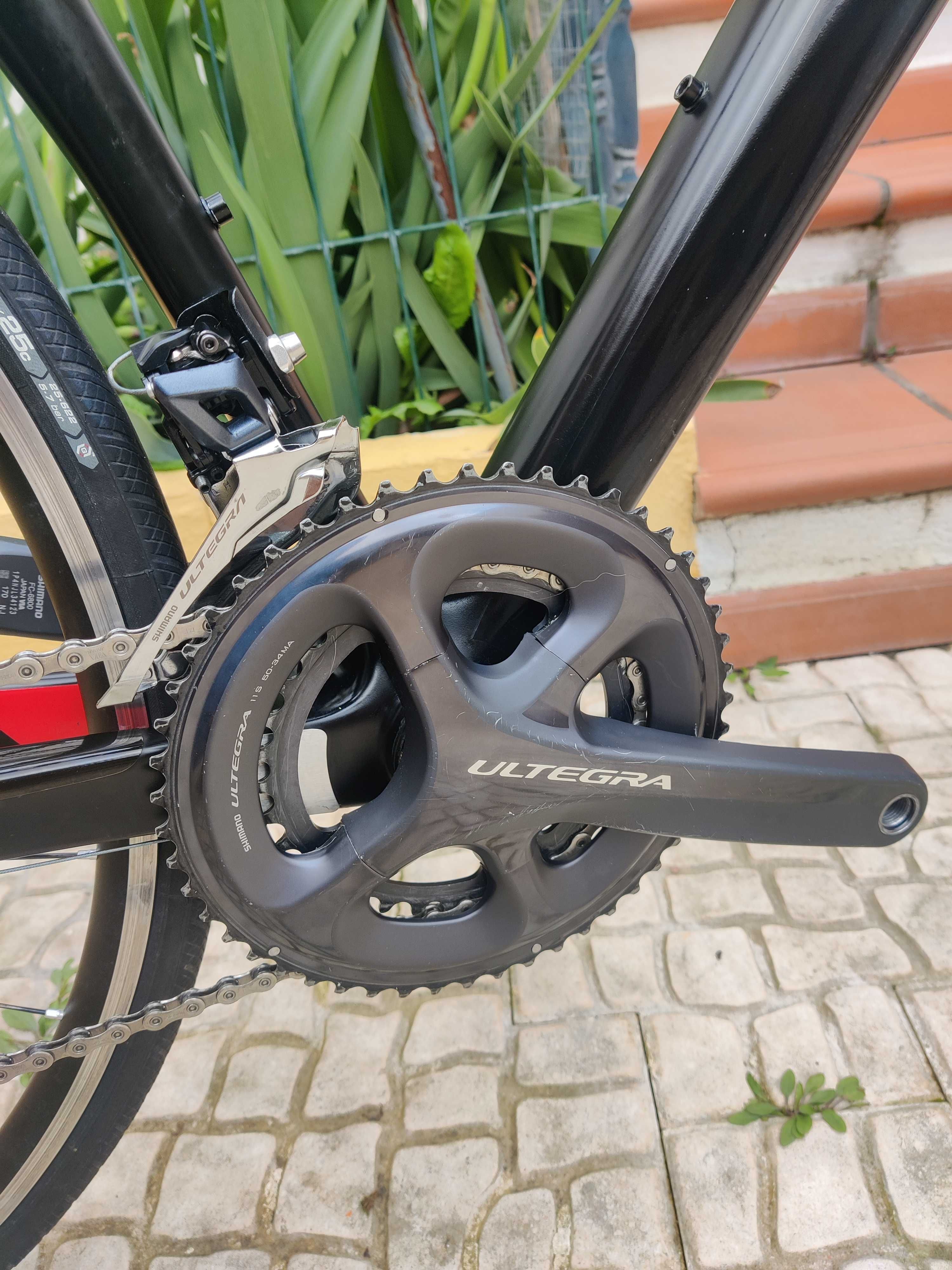 Bicicleta de estrada em carbono Canyon Endurace CF9 Tamanho S 53 2016