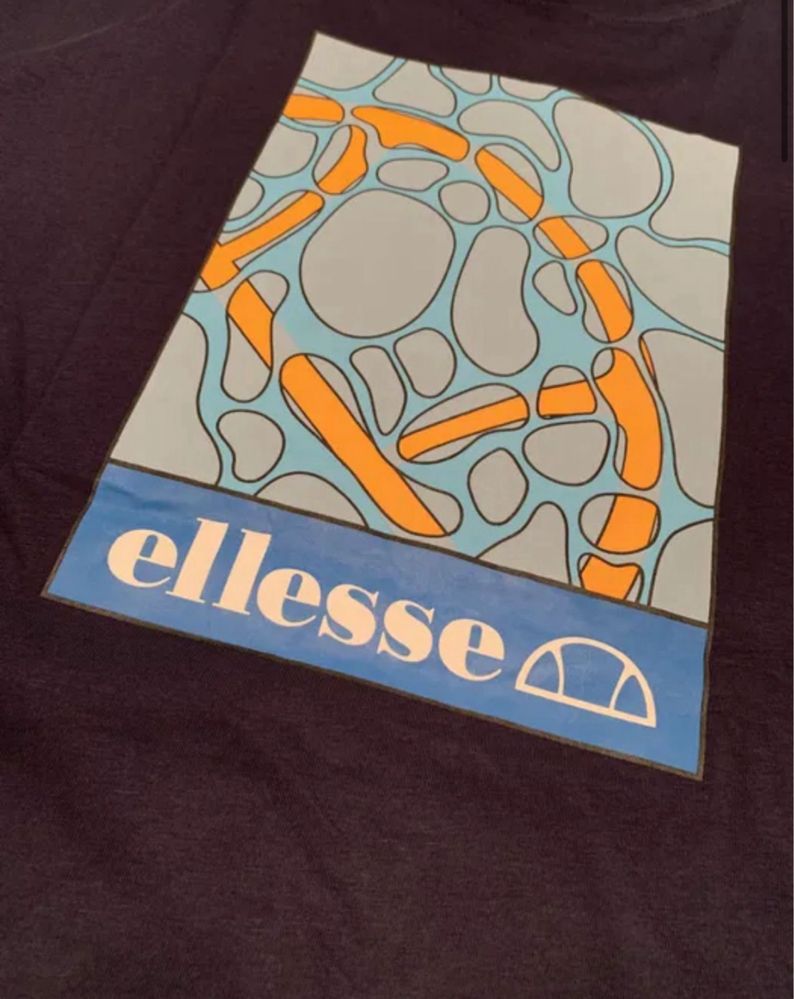 Футболка летняя “Ellesse” с большим лого на спине