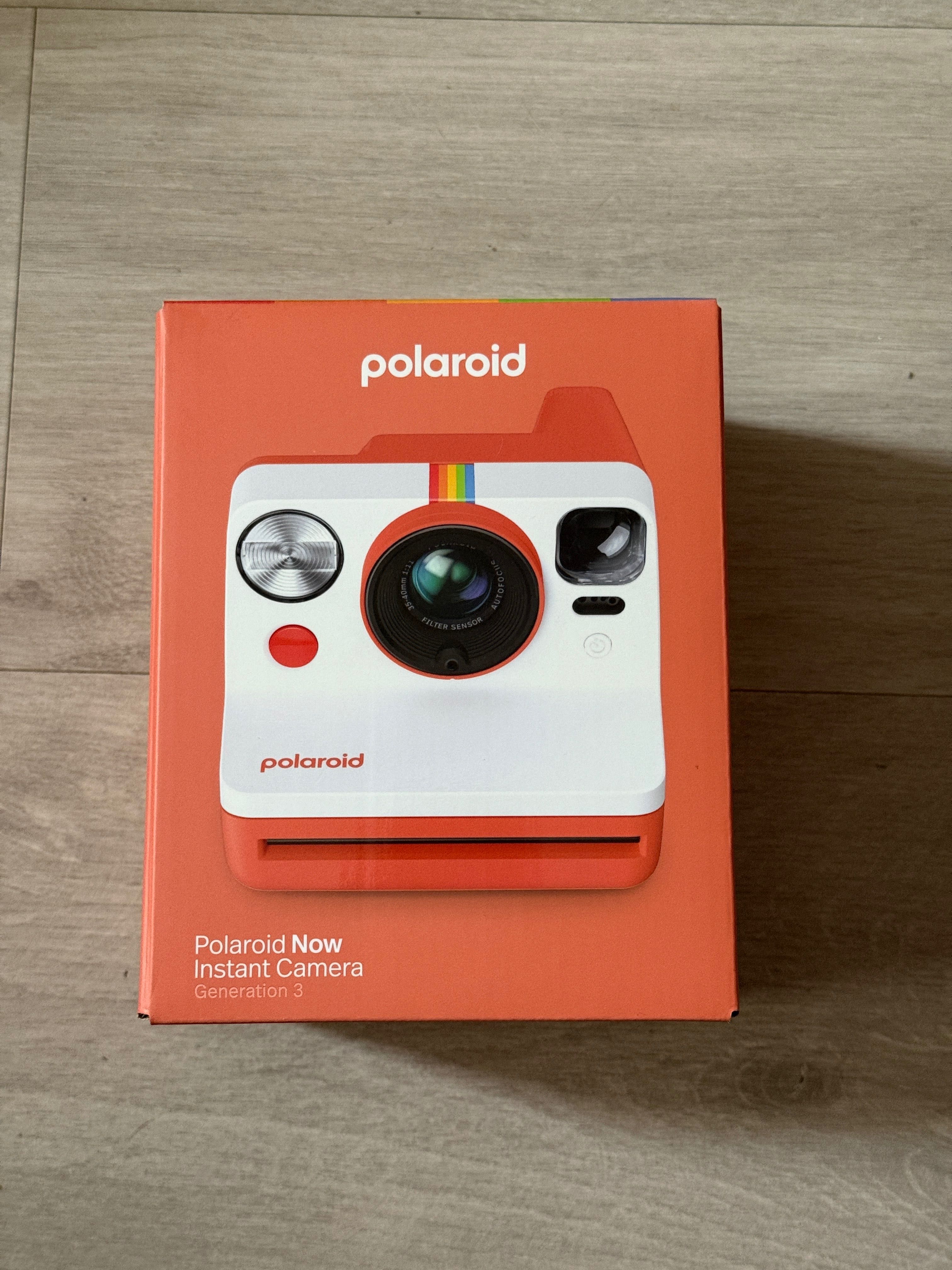 Polaroid now Gen 3 pomarańczowy aparat natychmiastowy
