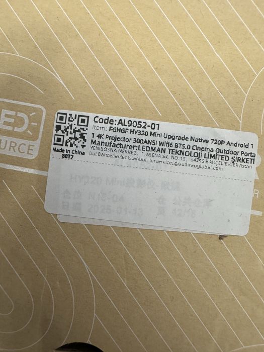 проектор HY320 MINI LCD Projecto