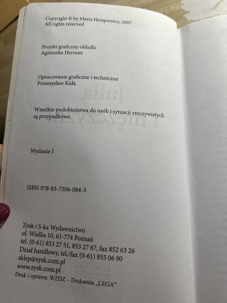 Julia i mężczyźni Maryla Hempowicz