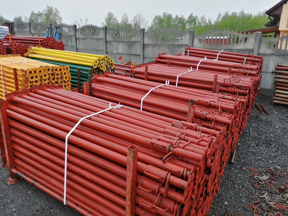 Trójnogi Stemple Budowlane Sklejka Płyta Szalunkowa Dźwigar