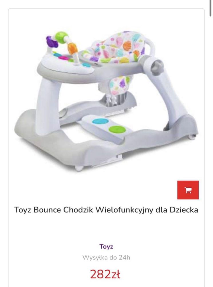 Chodzik/pchacz dla dziecka Toyz Footsie.