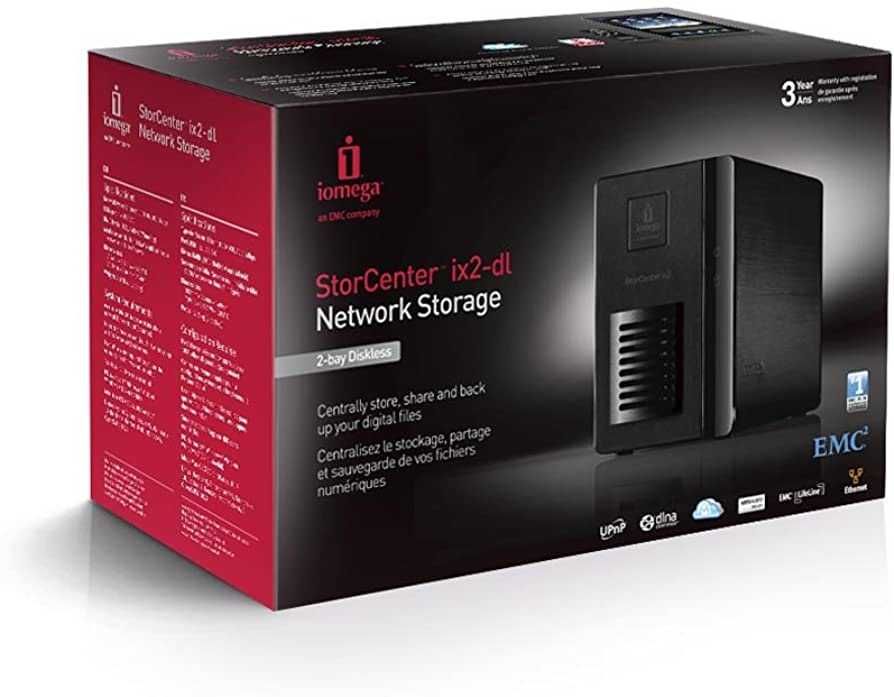 НОВЫЙ NAS 8 или 10Tb Lenovo Iomega IX2-DL Network NAS