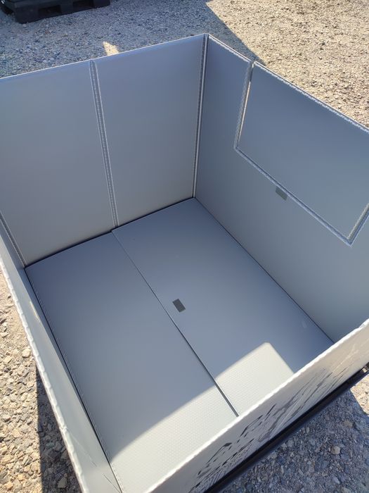 Skrzyniopalety plastikowe składane 120x100 skrzyniopaleta box