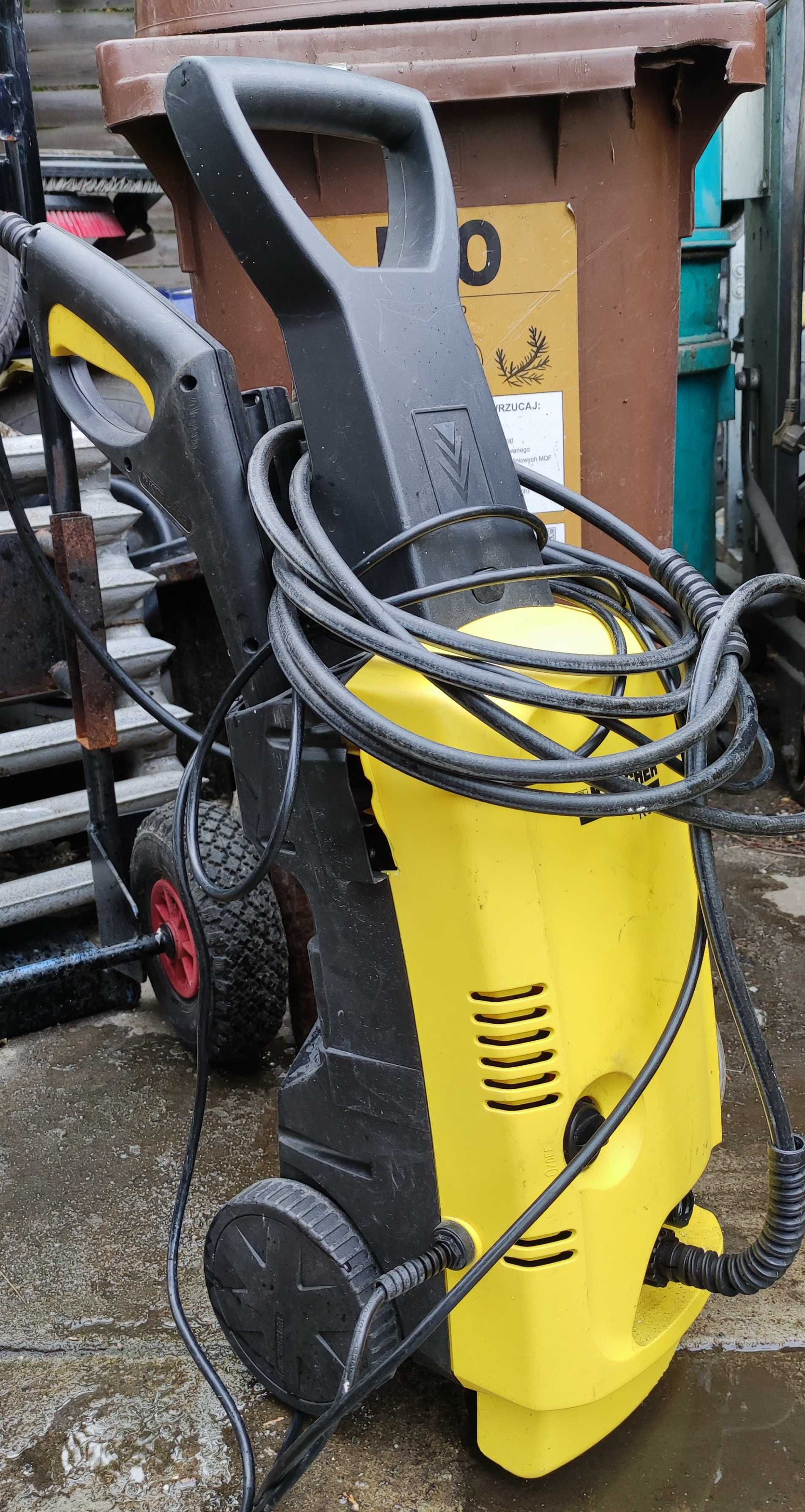 Myjka ciśnieniowa Karcher uszkodzona