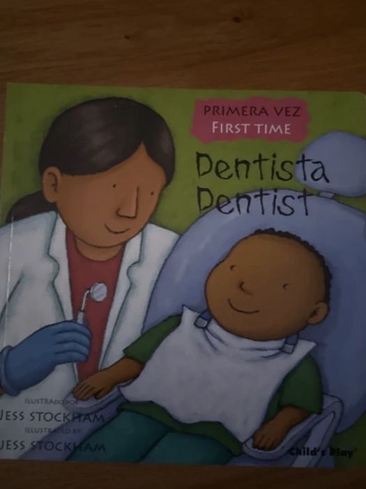 Dentista - dwujęzyczna książka dla dzieci, hiszpański i angielski