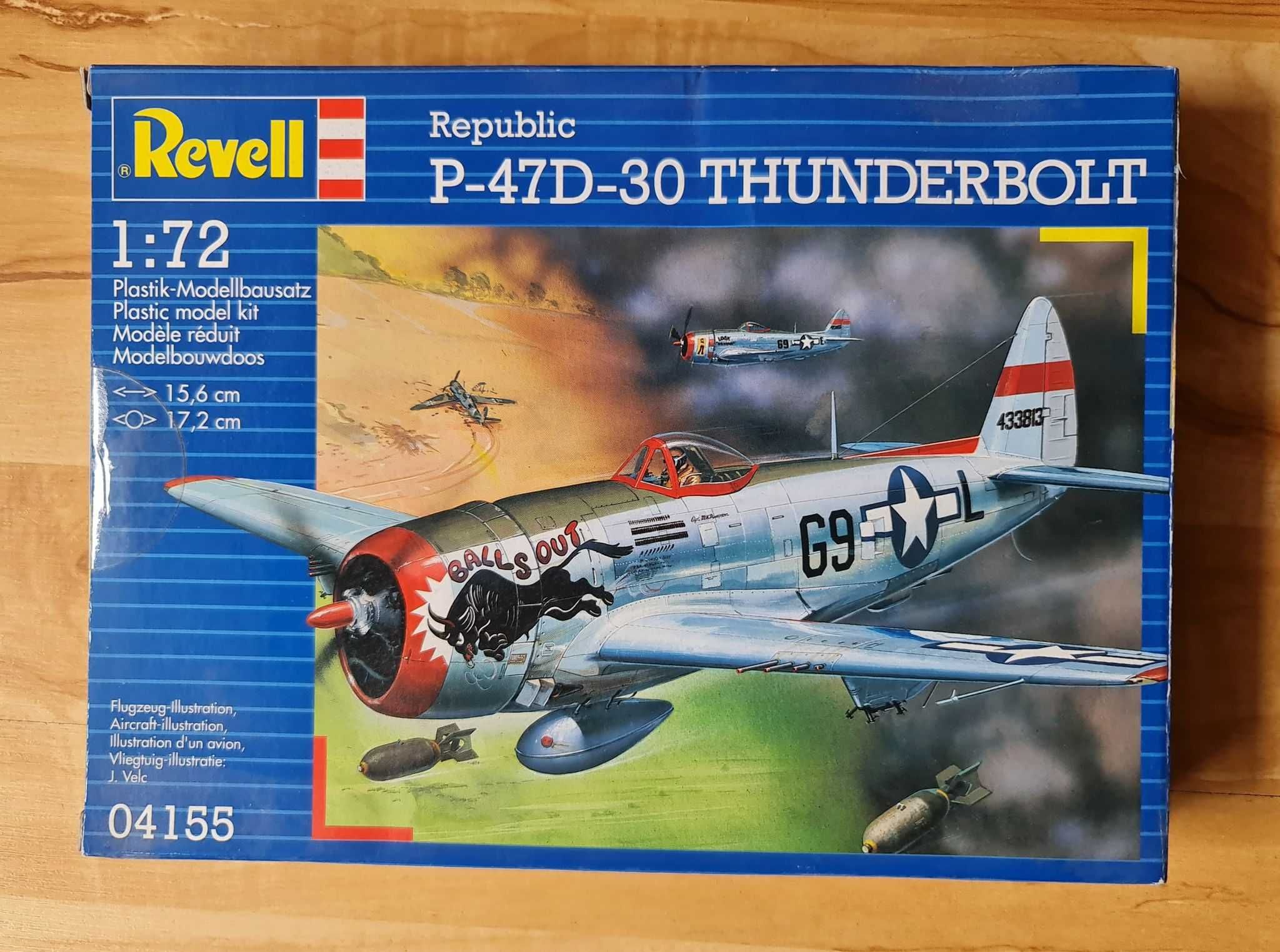 Model do sklejania P-47D-30 Thunderbolt 1:72 Revell