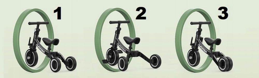 Besrey Rower Trójkołowy Br-C727S Rowerek Dziecięcy Biegowy Niebieski