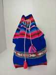 Vintage etno embroidered hippie backpack plecak z pomponikami
torba
