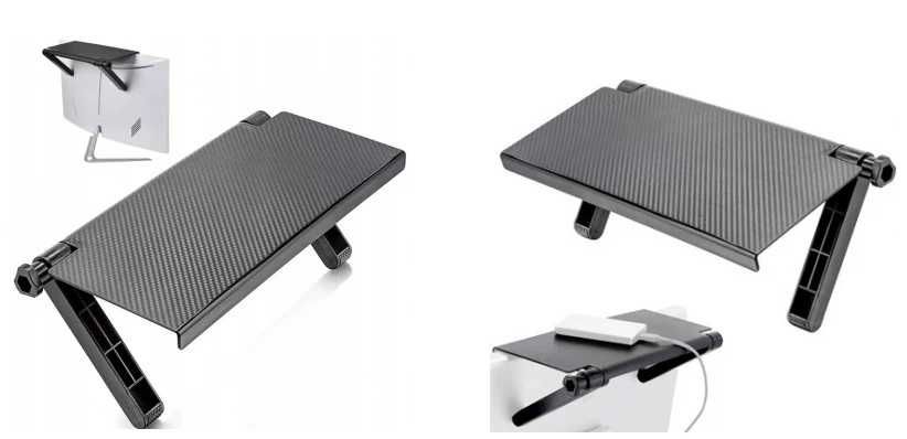 Praktyczna półka uchwyt TV LCD PC na dekoder router wifi pilota