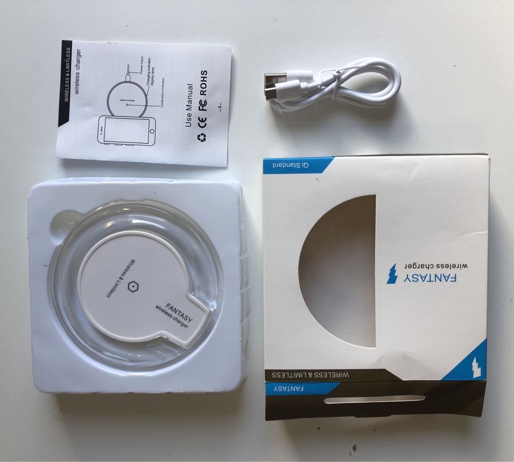 Безпровідний зарядний пристрій Wireless charger QI Fantasy/FC Rohs