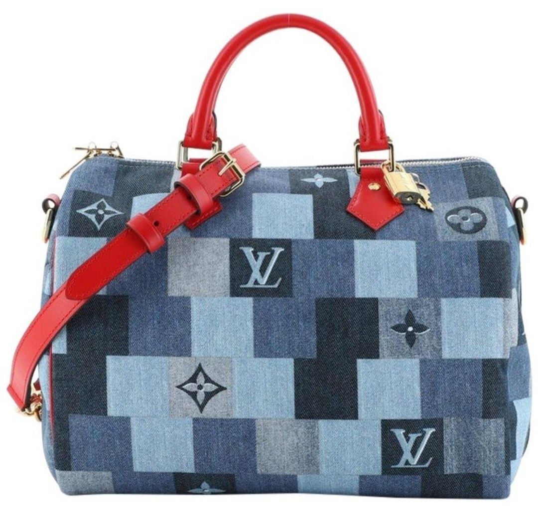 Louis Vuitton Denim Damier Monogram сумка