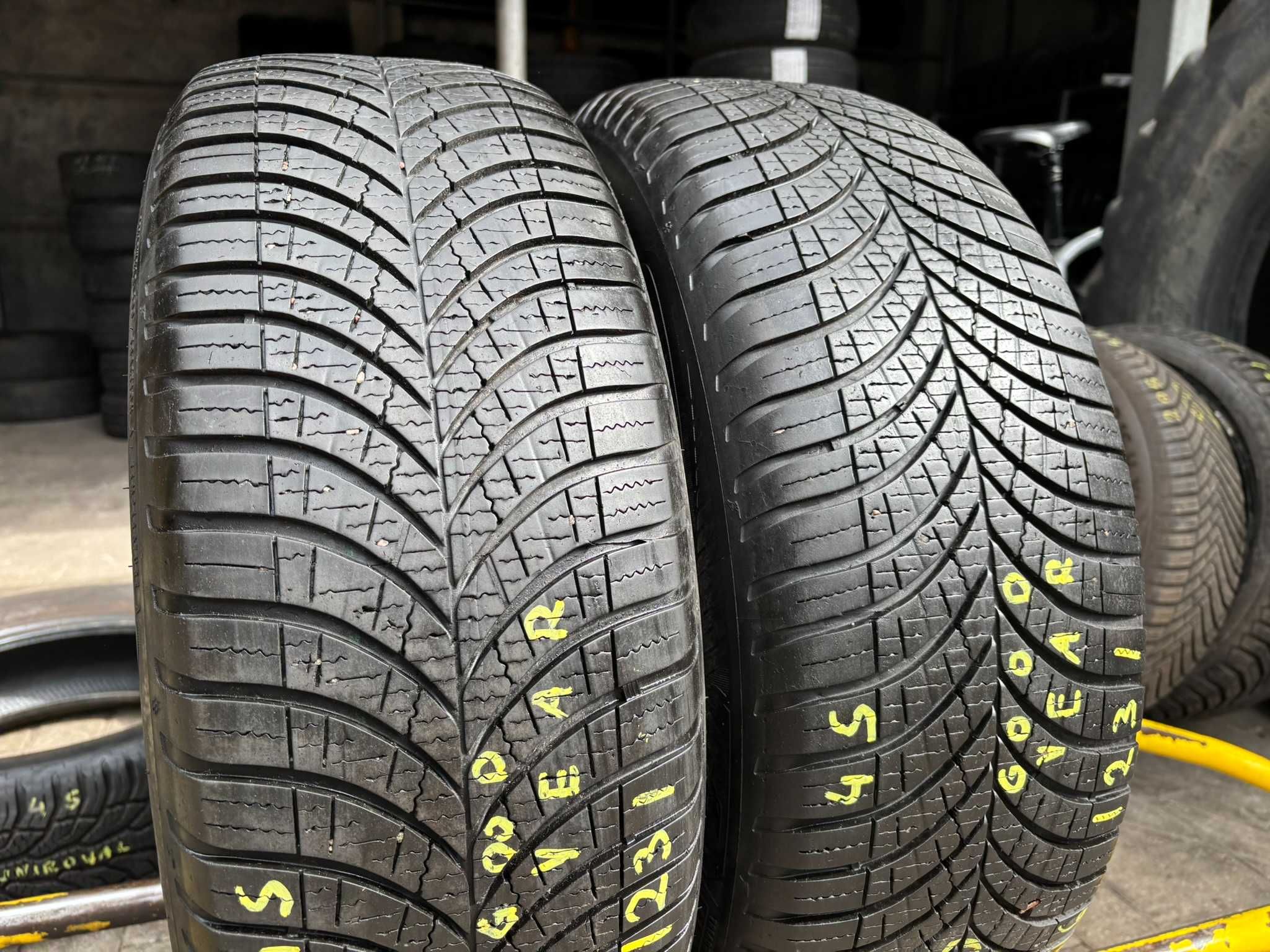 2X OPONY CAŁOROCZNE 215/60R16 99V Goodyear Vector 4S G3 XL 6.8MM 2023R