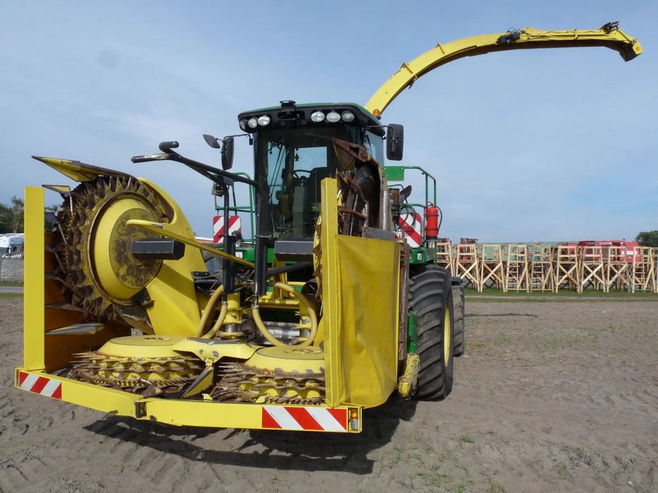 John Deere 7550 i  sieczkarnia do kukurydzy trawy claas jaguar krone new holland