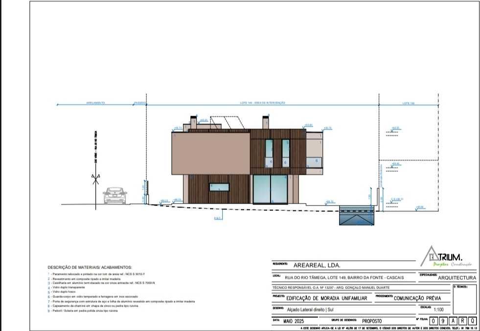 Lote terreno urbanno com projeto aprovado.
