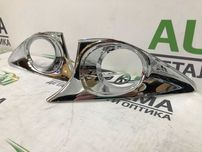 Хром накладки птф Toyota Camry 50 2011-2014 рамки туманок Камри 50