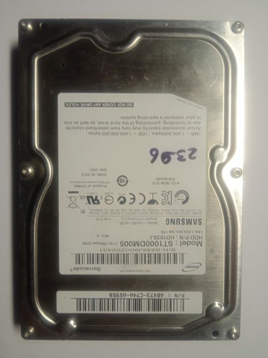 1 терабайт Samsung ST1000DM005