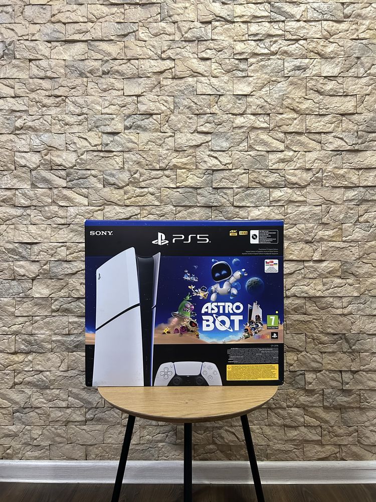 Новая PlayStation 5 Slim чек гарантия подписка PS+ игры кастомный джой