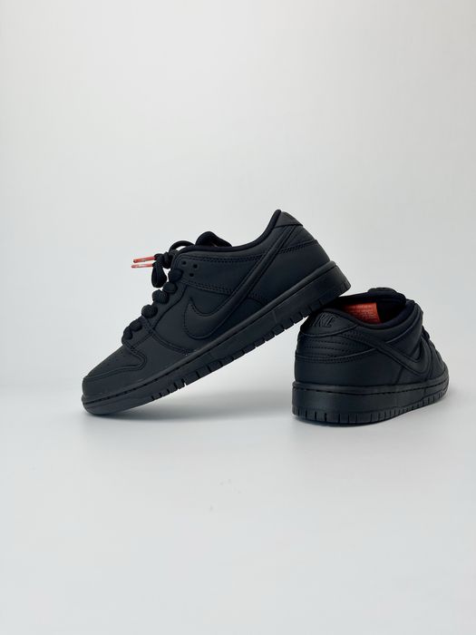 Оригинал Nike SB Dunk Low Pro Triple Black (FJ1674 001) найк сб данк