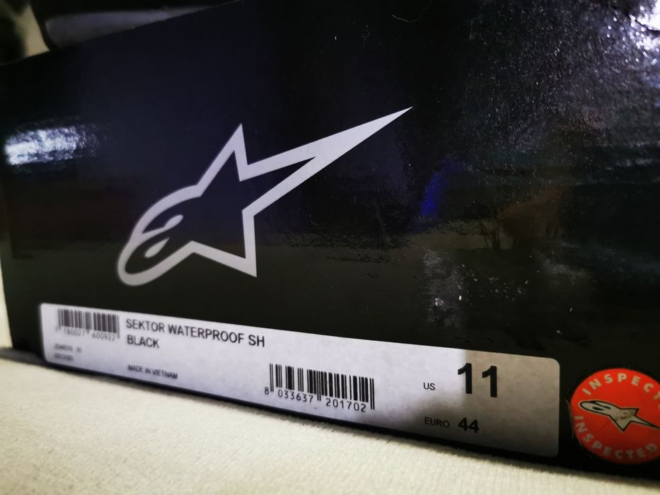 Botas Alpinestars Sektor Waterproof Black