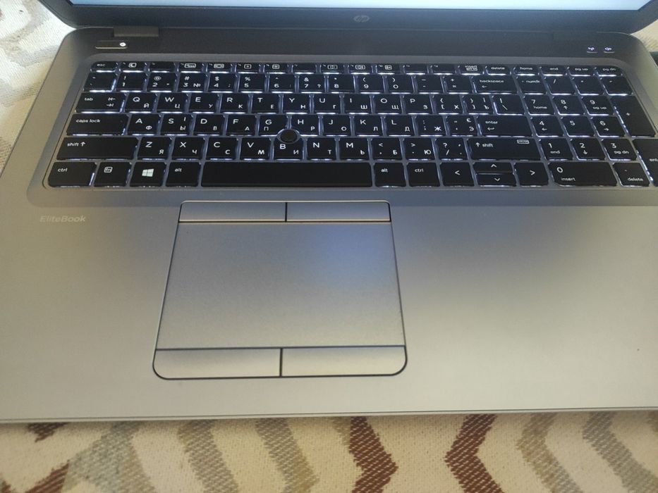 Ноутбук HP EliteBook 755 G3, підсвітка клавіатури, ssd 512, ram 8 GB,