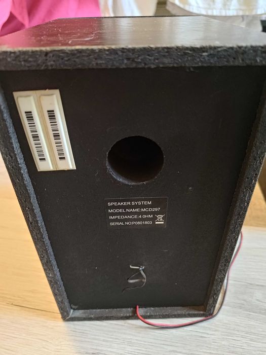 mcd297 kolumny głośnik Philips