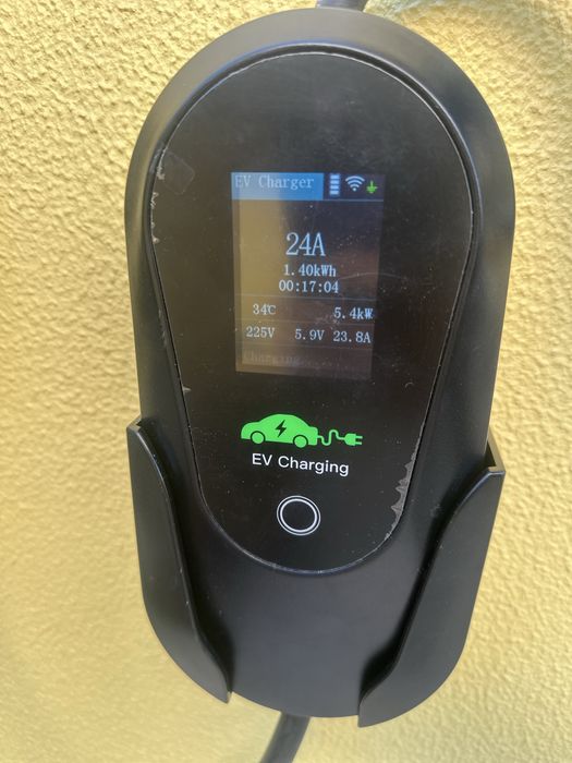 Instalação de carregador eletrico