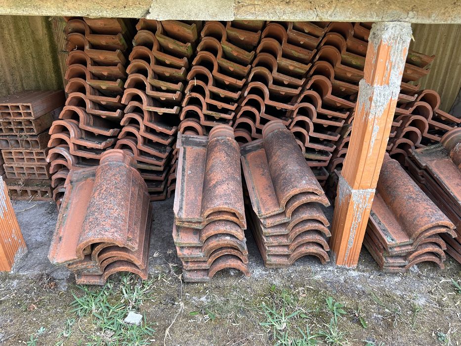 Telha de barro - usadas