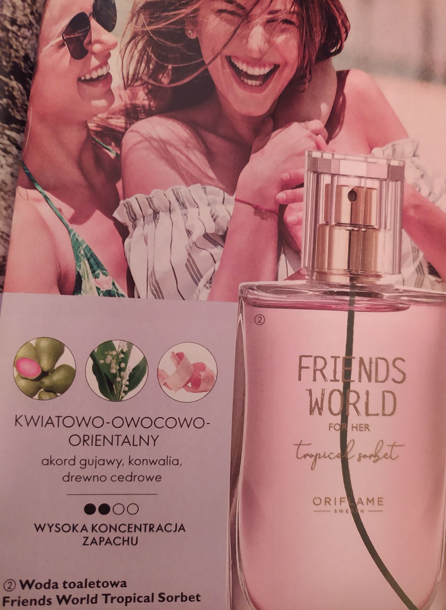 Oriflame woda toaletowa Friends dla niej