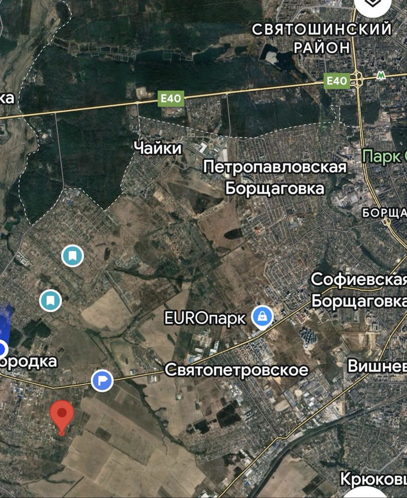 Ділянка 6 сот в Білогородці