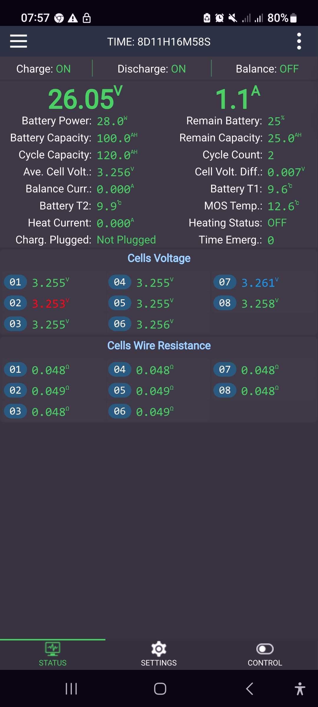 BMS SMART (App) 4S-8s JK balanceador de baterias de lítio 200A. NOVO