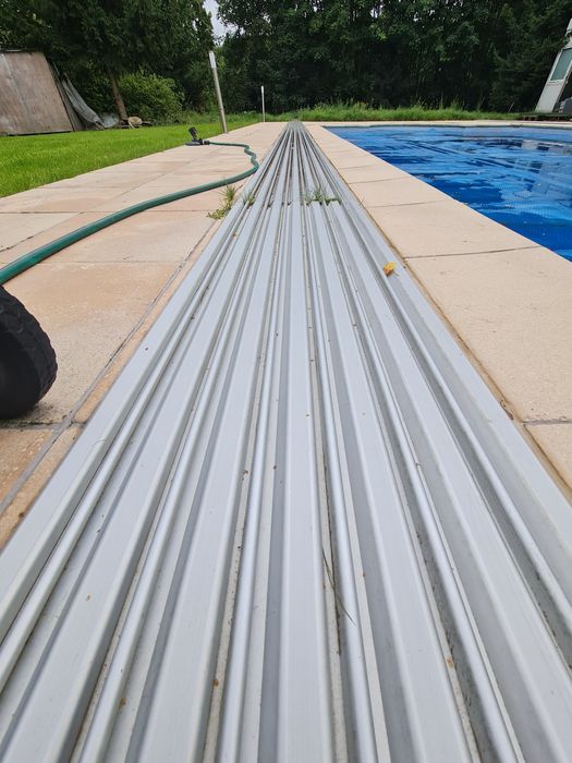 Szyny prowadnice aluminiowe zadaszenie  system jezdny