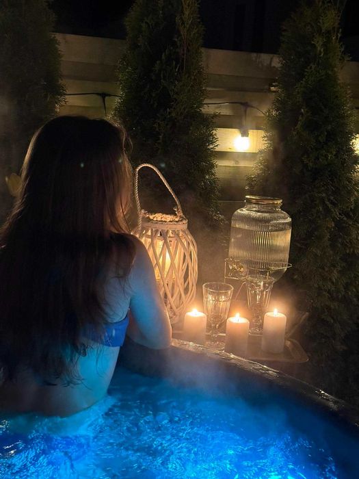 Romantyczny Domek dla Dwojga Wypoczynek nad Morzem SAUNA BALIA JACUZZI