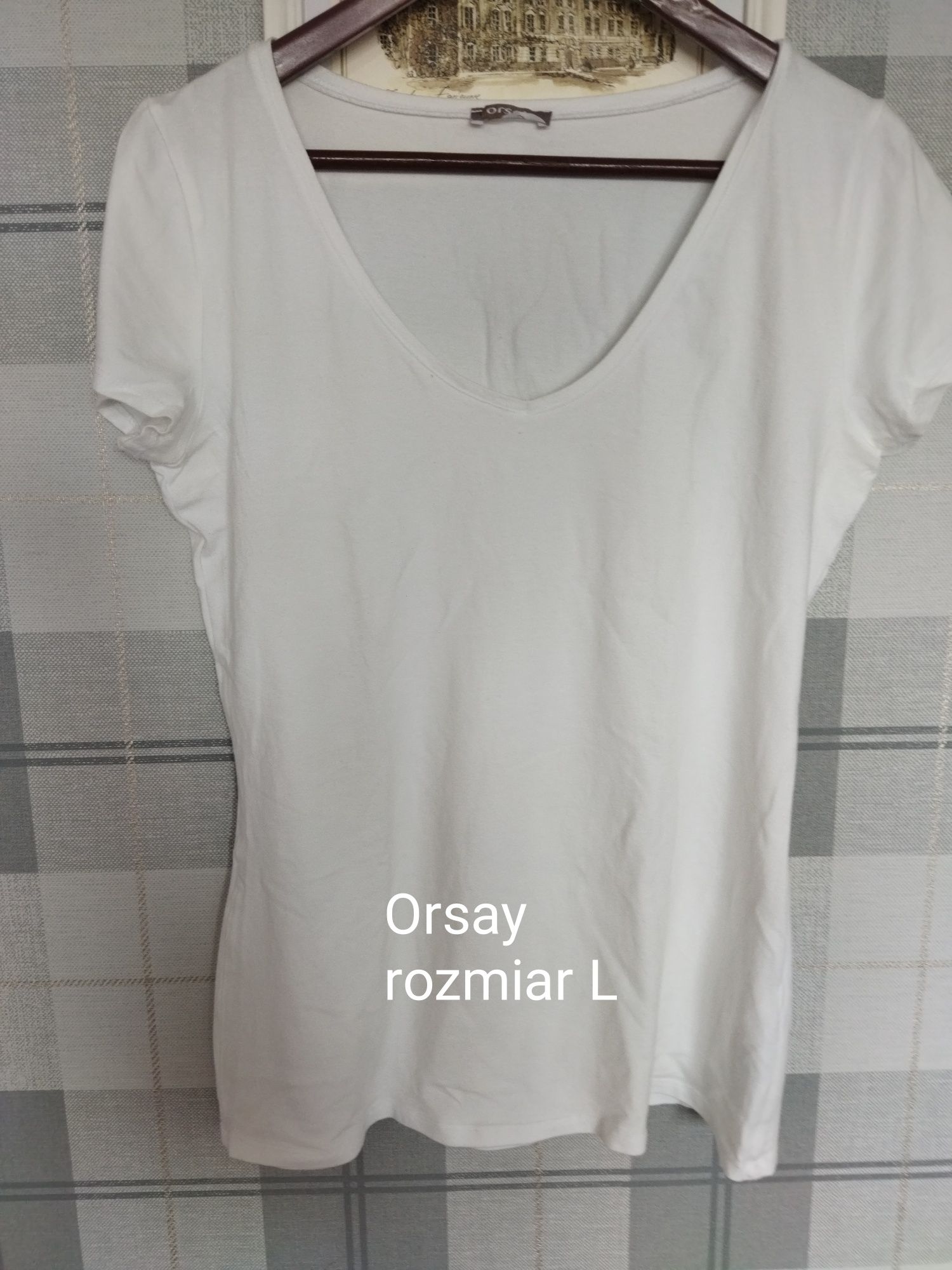 T-shirt damski orsay