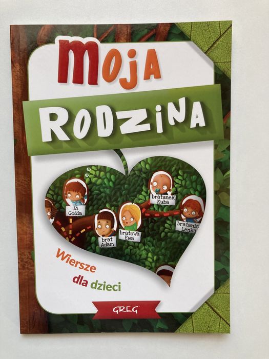 Moja rodzina - wiersze dla dzieci