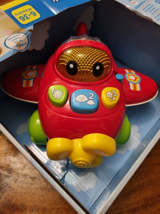 Nowa zabawka Vtech odlocik samolocik 6-36 miesięcy