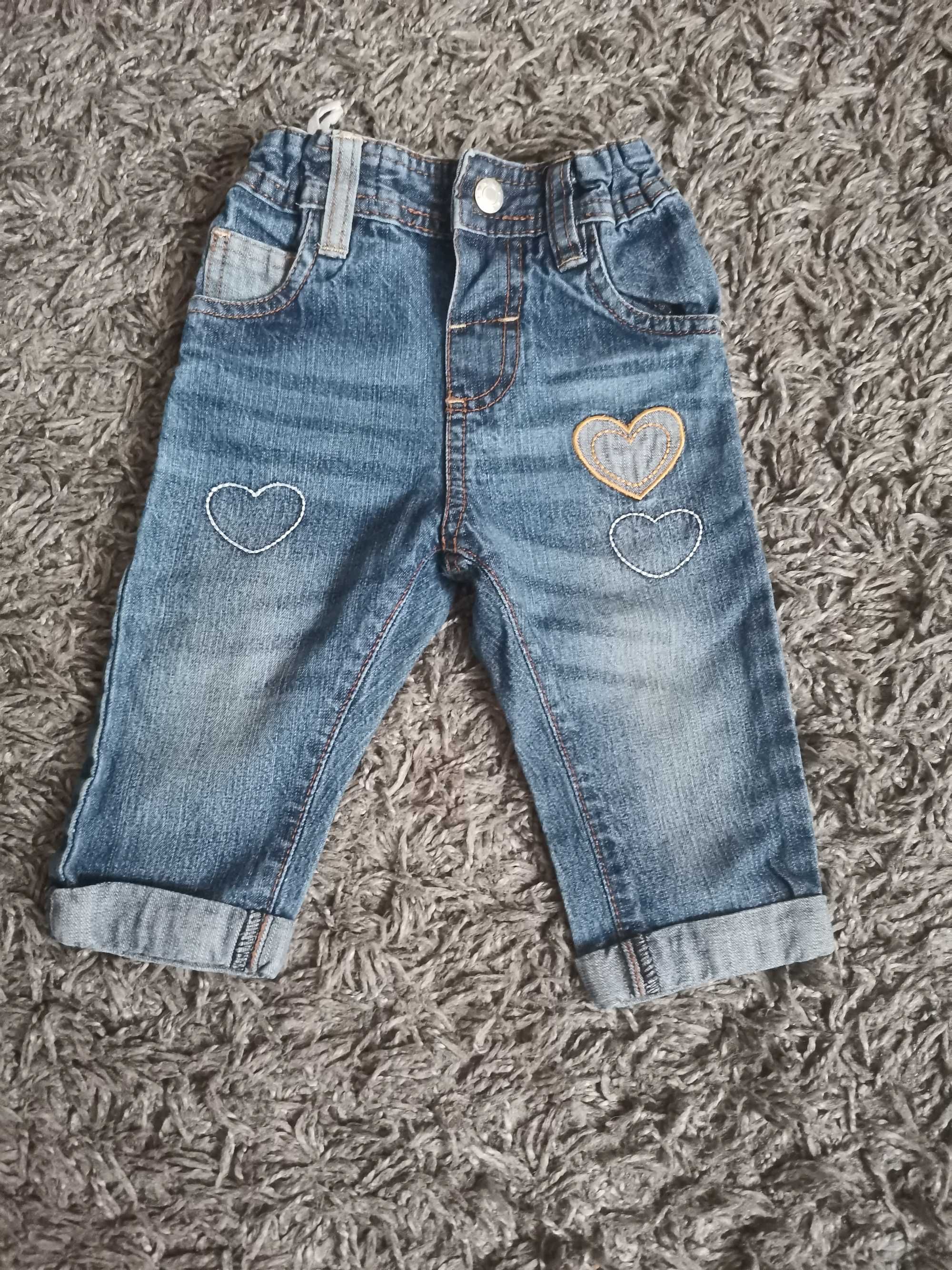 Spodnie dżinsowe dla dziewczynki