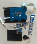 HP8760W części: czytnik SD, zaślepka, bateria Bios, moduł VGA , Power