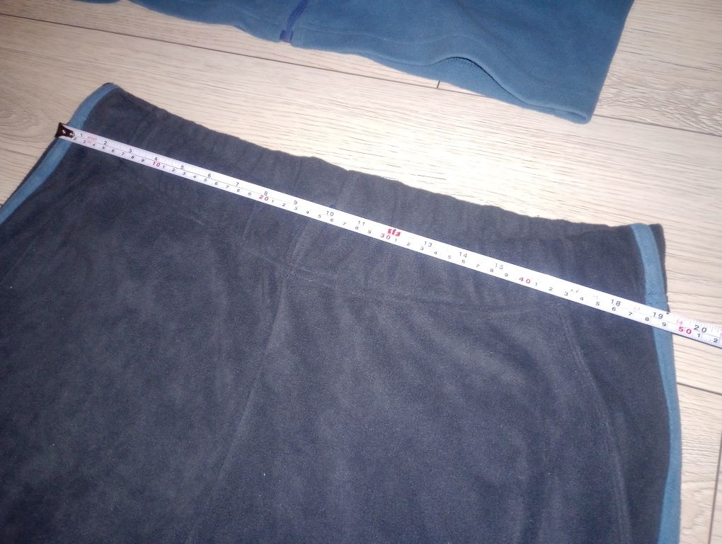 Dres komplet ciepły polar XL