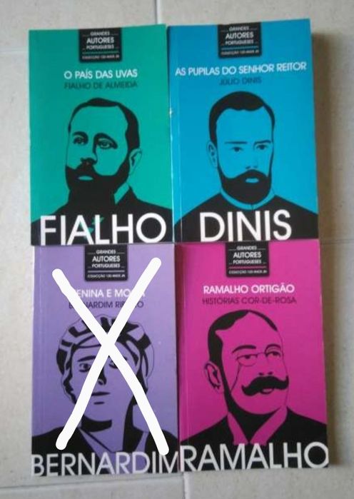 Diversos Livros de Grandes Autores Portugueses