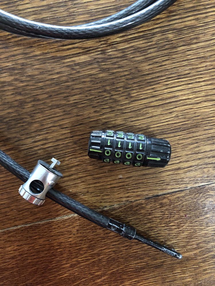 Fellowes kryptonite laptop lock blokada 1,8m