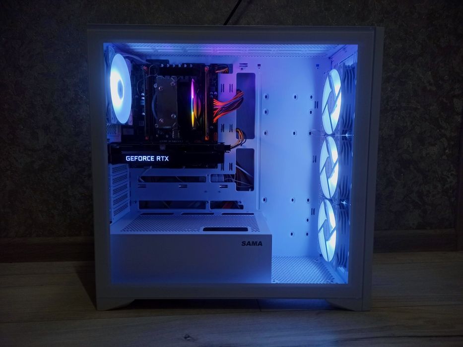 КЕЖУАЛ RTX 3060Ti/Ryzen 5 5500/SSD 512Gb Ігровий комп'ютер игровой ПК
