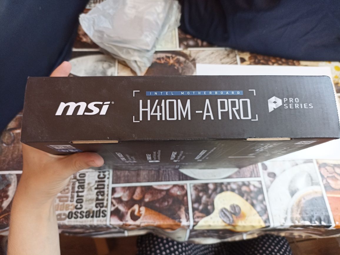 Материнская плата MSI  H410M-A PRO