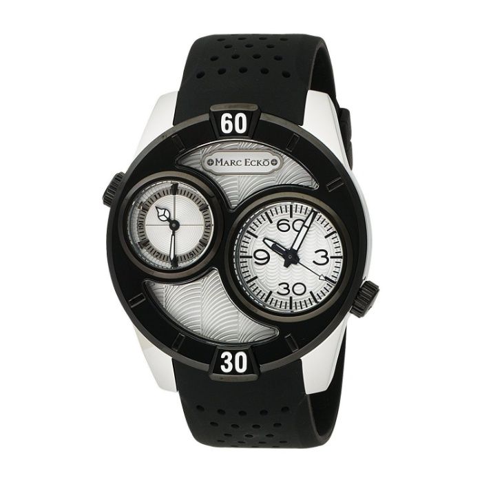 Marc Ecko men's The Maestro Black And Silver Watch