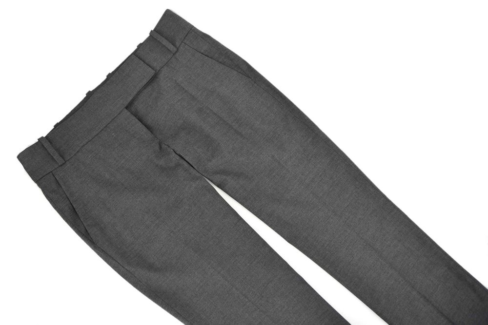 HUGO BOSS spodnie damskie eleganckie szare proste długie wizytowe 36