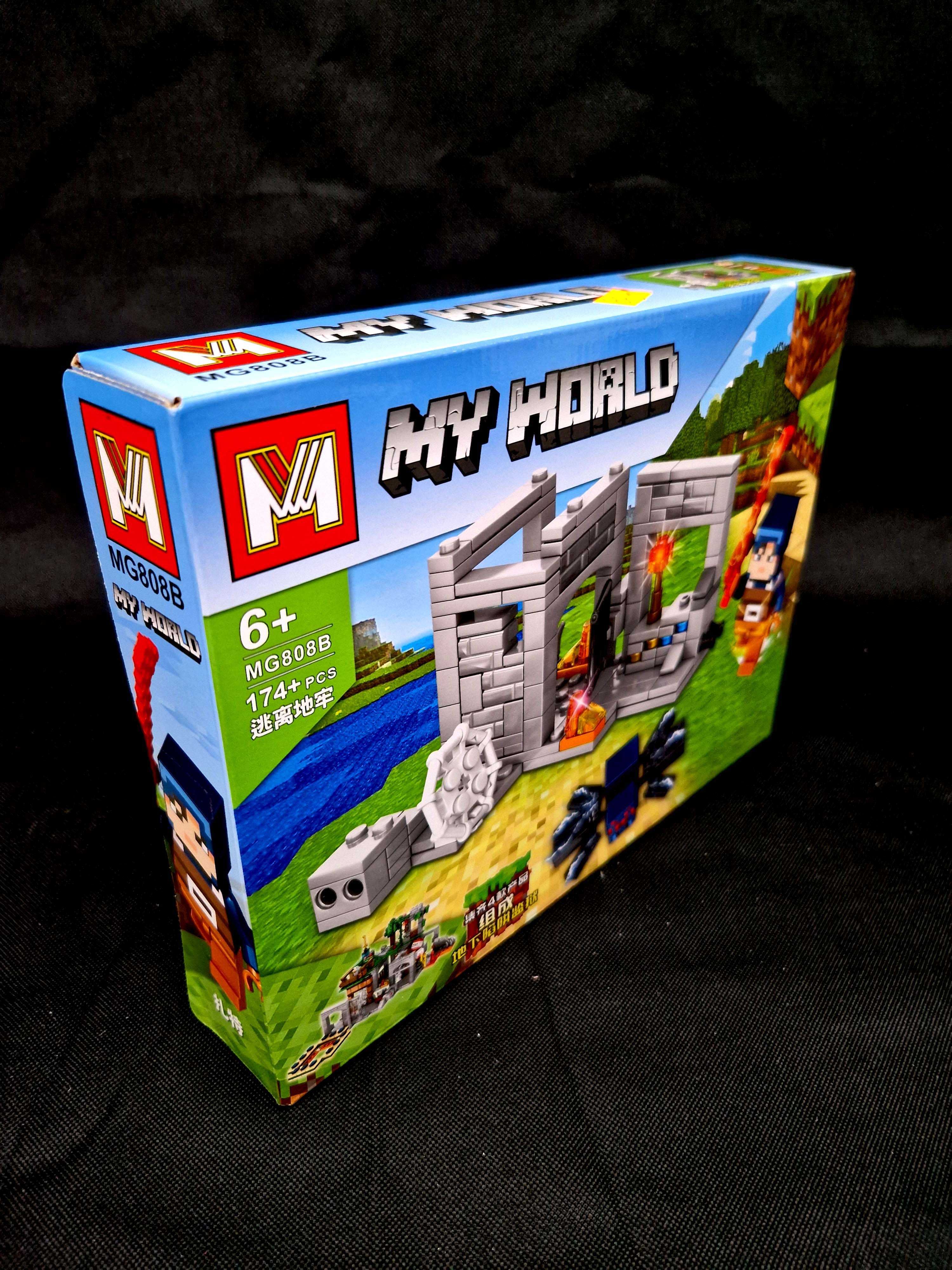 Klocki Plastikowe MyWorld 190/174pcs Minecraft 2