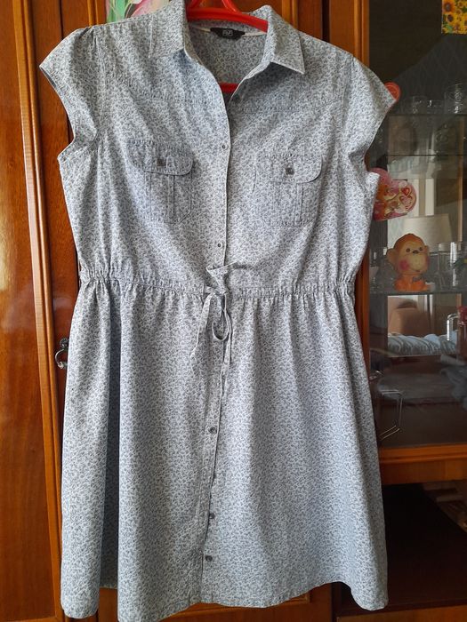 Сукня жіноча з легкого джинсу