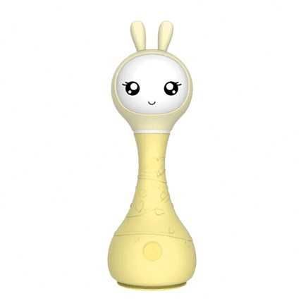 Alilo Smarty Bunny R1 Interaktywna Zabawka Grzechotka Żółta