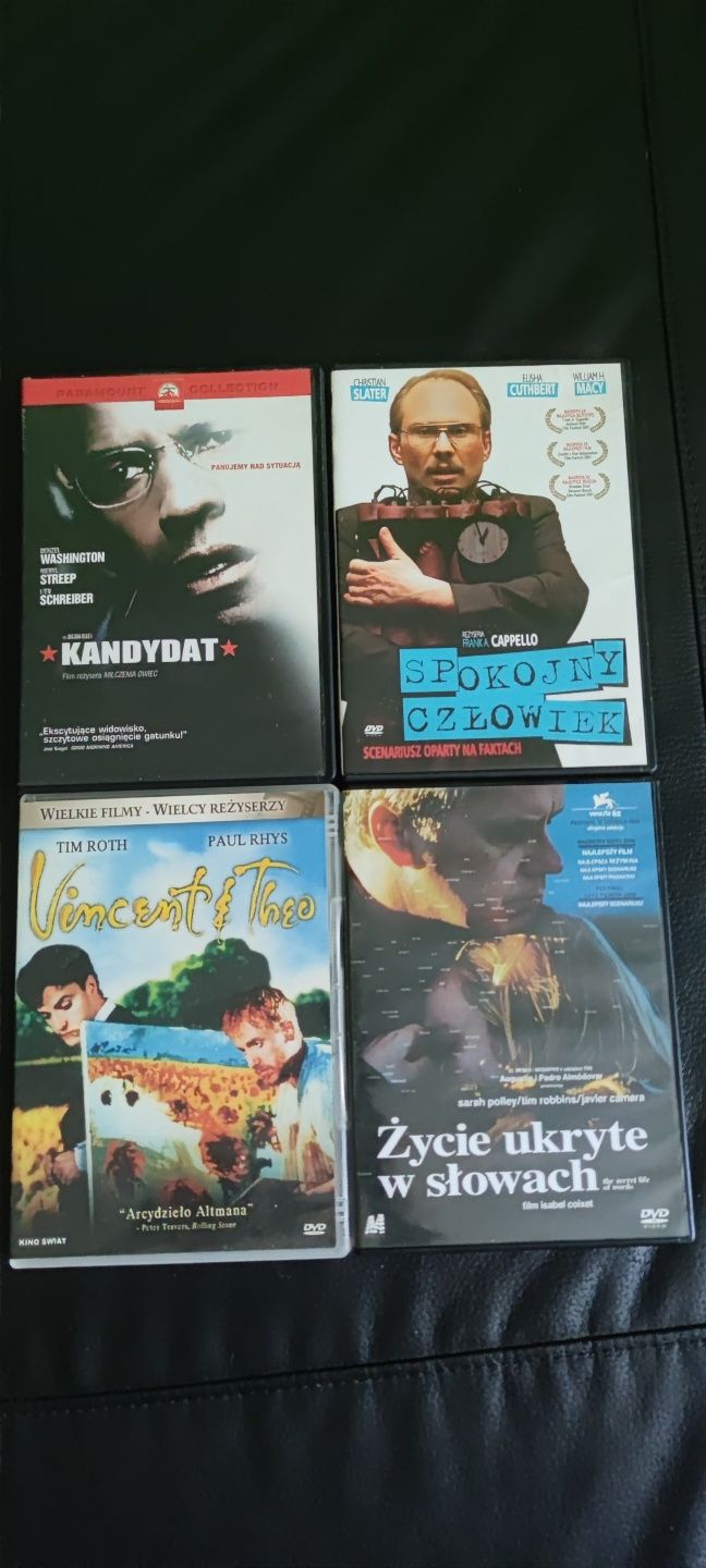 Kandydat, spokojny człowiek, życie ukryte w słowach, Vincent i theoDVD